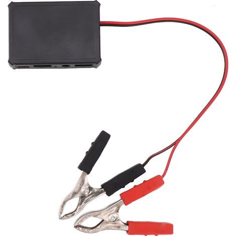 Pince Crocodile 12V à 24V, Support de charge rapide, régulateur de tension USB pour appareil photo de téléphone (1/5)