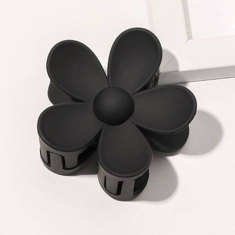 Ecarla Pastellblumen-Haarspange Schwarz SP152CZ (1/5)