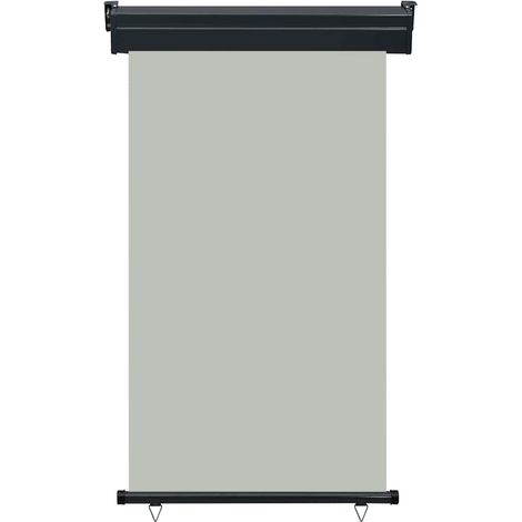 Tenda da Sole Tendalino Laterale per Balcone 105x250 cm Grigio (1/5)