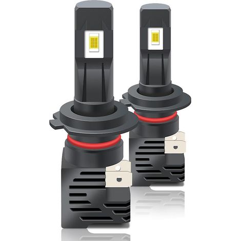 Phare antibrouillard LED blanc pour voiture et moto, étanche et durable, éclairage de nuit pour véhicule. (1/5)