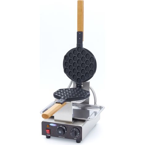 Gaufrier professionnel - Gaufres à bulles - Thermostat réglable - Maxima