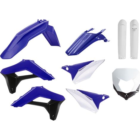 Polisport Sherco Se Sef 17 23 Kit in plastica blu bianco nero