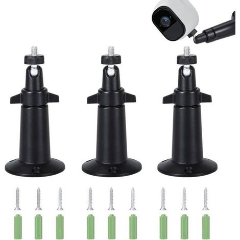 Wall Mount for Security Camera, Adjustable Indoor/Outdoor Security Camera Mount compatible with Arlo Blink (1/4)