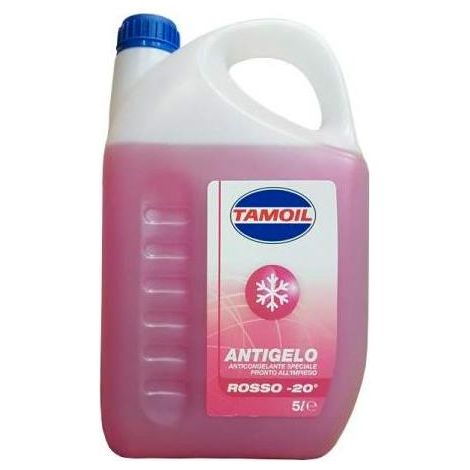 LIQUIDO TAMOIL RADIATORE ANTIGELO ROSSO -20 LT 5