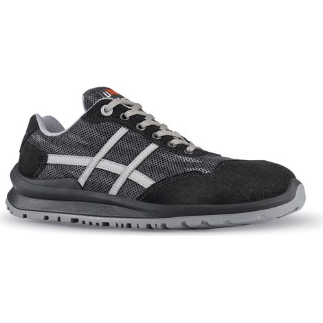 U-Power – Chaussures basses de sécurité S1P SRC – Tige en cuir suédé et Boltony – Semelle anti-perforation Save & Flex® PLUS – Semelle antidérapante PUTR Grip – Pointure 43 (1/3)