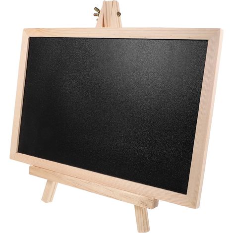 Tableau Simple pour Écrire Panneau de Bureau Petit Tableau Bois pour Décoration Maison ou Bar (1/5)