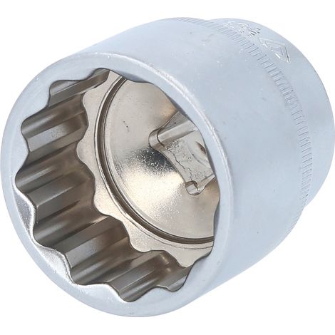 BRILLIANT TOOLS 1/2" Zwölfkant-Stecknuss 36 mm - BT022436 (1/5)