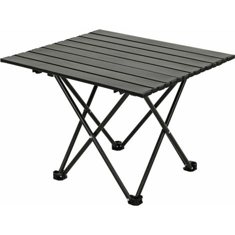 Tavolo da campeggio con borsa per il trasporto, altezza 46 cm (1/3)