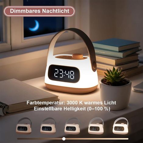 Este despertador digital infantil cuenta con una pantalla de 4 segmentos y es ideal para usar en la escuela, en la cocina o mientras se preparan las comidas. También incluye una función de temporizado (1/4)