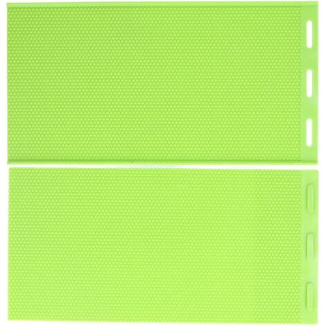 2pcs 5.4mm Silicone Beeswax Sheet Mold Beeswax Foundation Press Mold Beekeeper Equipment (1/5)