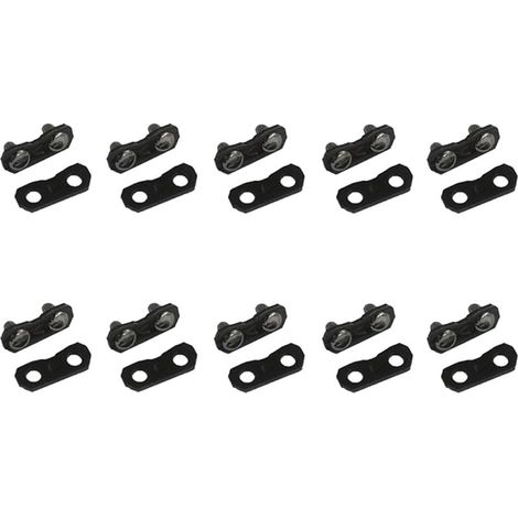 Pack of 10 Maillons (.325 058 1,5mm) Lien + Rivet Pour Chaîne de Tronçonneuse Chaîne Tronçonneuse (1/3)