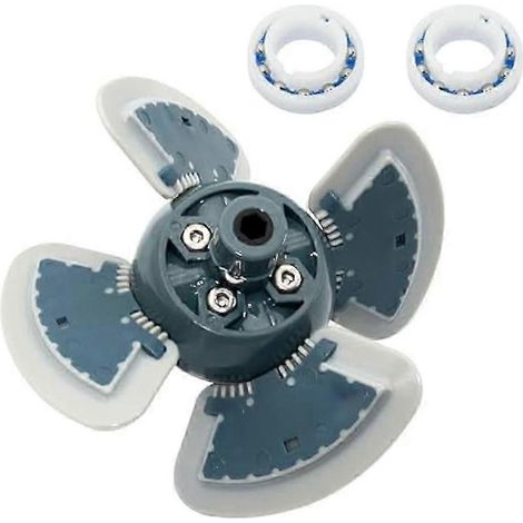 R0524900 Ersatzmotor für Poolreiniger, kompatibel mit MX6/MX8 Pool-Saugreinigern, mit Rollen auf beiden Seiten – JXLGV (1/5)