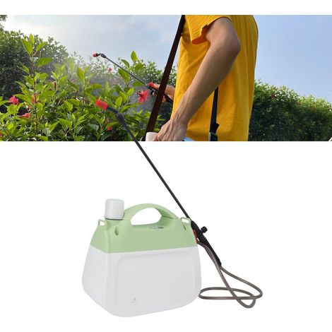 Pulvérisateur électrique à porter à l'épaule pour l'arrosage des fleurs, la désinfection, la pulvérisation de pesticides, le jardinage et l'entretien des fleurs petit pulvérisateur électrique à batte (1/5)