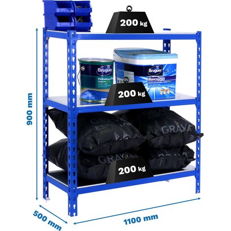 Simonrack Simonclick Superplus 3 500 Blu galvanizzato
