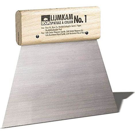 Outil du carreleur Bison lijmkam nr. 1 180mm durable compact