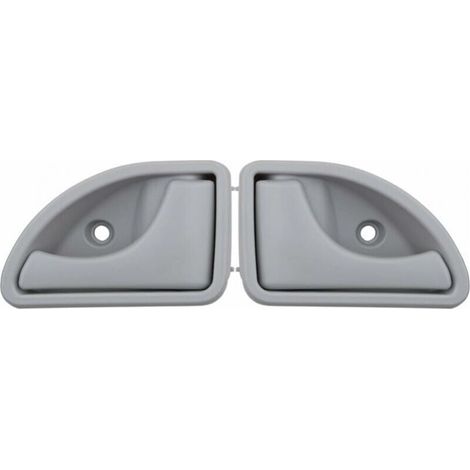 Poignée De Porte Intérieure - Gauche Et Droite - Pour Renault Kangoo 1997-2007 Et Twingo 1993-2007 - Référence 8200247802 8200247803 - Lot De 2 (1/5)