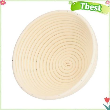 HURRISE Lot de 2 Paniers de Fermentation du Pain en Forme Innovante pour la Boulangerie Maison Rond beige 208CM (1/4)