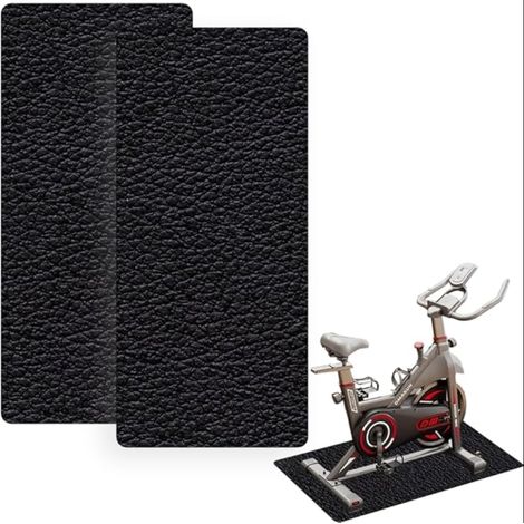 Tapis de protection de sol pour appareil de fitness tapis de course tapis anti-vibrations 6 mm d'épaisseur antidérapant et insonorisant sous-couche en PVC pour protéger les sols (1/5)