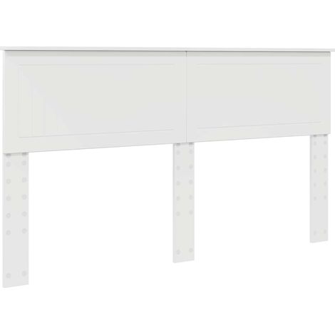 Maison Exclusive - Testiera Bianco Lucido Legno multistrato