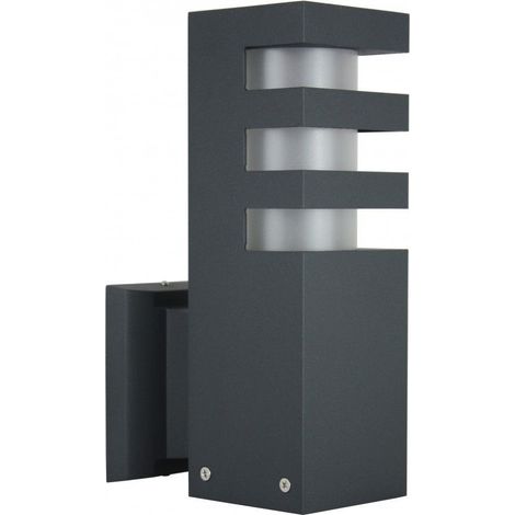 Applique esterna alluminio E27 grigio scuro IP54 SU-MA RADO (1/4)