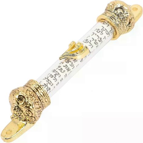 Metall Mezuzah Jüdische Tür Mezuza Religiöse Metalltür Seitentür Mezuza Geschenk-JXLGV (1/5)