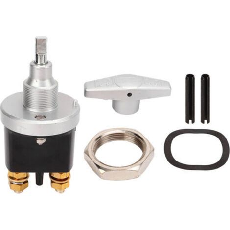 Interrupteur de Coupure de Puissance de la Batterie 12V 500A Protection d'étanchéité Nominale Universelle pour Voiture RV (1/5)
