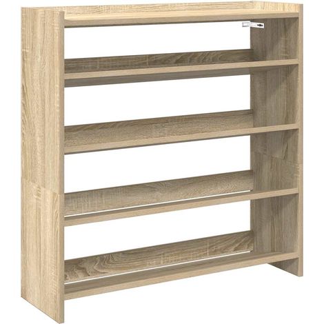 Maison Exclusive - Zapatero madera contrachapada roble sonoma 80x