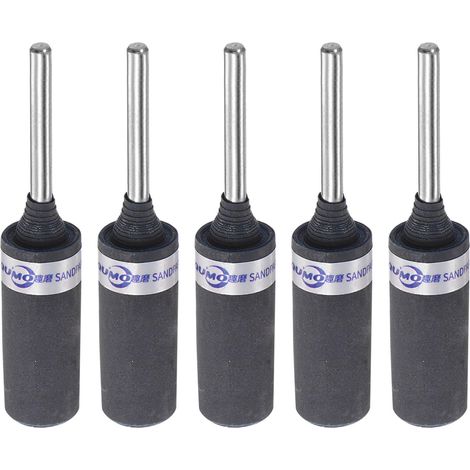 5Pcs Rouleaux de Papier Abrasif Grain 1200 Avec Tige de 3 mm (1/5)