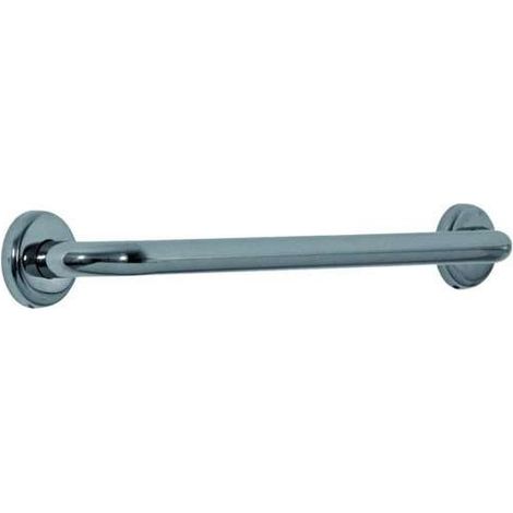 corrimano lineare in acciaio inox, 30 cm