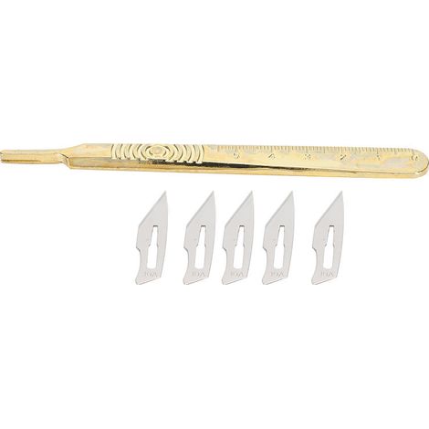 Manche de Scalpel Chirurgical avec Lames pour Gravure sur Bijoux - Ensemble Complet