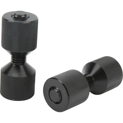 Lot de 2 goupilles à deux trous en aluminium pour raccords de brides de tuyauterie (voitures, navires, machines lourdes). (1/5)