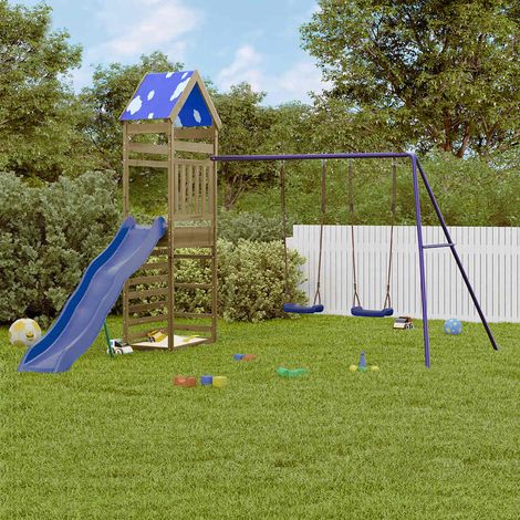 Spielturm Imprägniertes Kiefernholz (1/5)