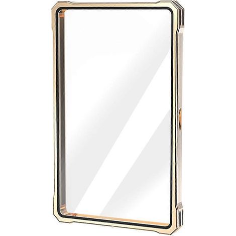 Vitrine en verre à haute teneur en alumine 35PT résistante aux UV pour écran PSA - Fermeture magnétique, cadre métallique (1/5)