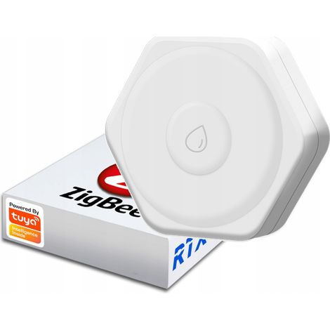 Sensor de inundación compacto ZigBee TUYA