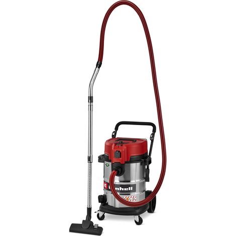 Einhell Nass-Trockensauger TE-VC 5090 SACL (1300 W, 230 mbar Saugleistung, 50 L Behälter, Staubschutzklasse L, HEPA-Filter, Filterreinigung, Automatiksteckdose, inkl. Zubehör)