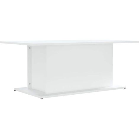 Maison Exclusive - Couchtisch Weiß 102x55,5x40 cm Holzwerkstoff (1/5)