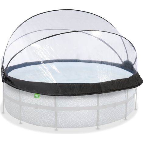 [NEUWERTIG] B-Ware EXIT Toys Poolabdeckung Abdeckung Pool ECO ø427cm Intex Bestway universell P530 (1/2)