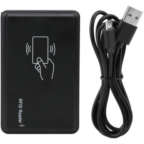 Lecteur RFID Lecteur de Carte d'identité Lecteur de Carte 125Khz USB 2.0 Alimenté par USB Portée de Détection de 3 à 8 cm (1/5)