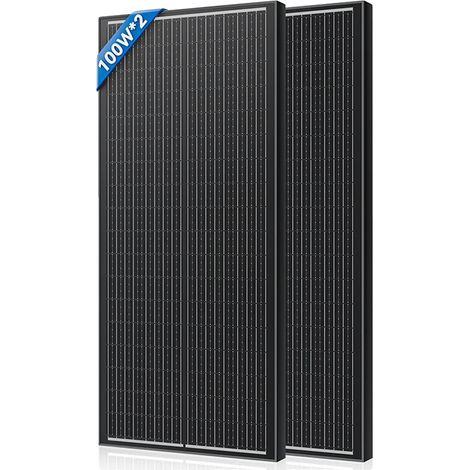Solarpanel, 200W Leistungsabgabe, monokristalline Effizienz, 200W (1/2)