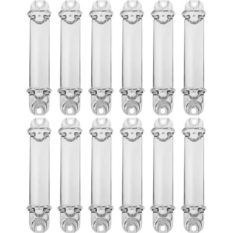 12 anneaux métalliques pour classeur à anneaux A7, diamètre 2 cm (1/5)