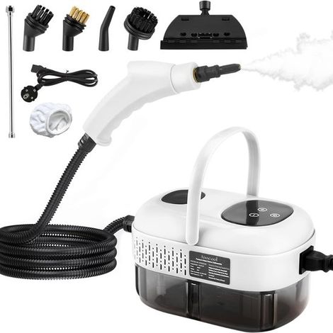 Nettoyeur vapeur de table - Nettoyeur vapeur - Meubles pour nettoyeur vapeur - Nettoyeurs vapeur - Blanc - 12 cm x 20 cm x 15 cm (1/5)