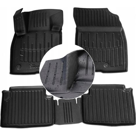 Tapis et essuie-glaces en caoutchouc pour FORD Kuga Mk3 Hybrid PHEV à partir de 2019 - UD Troughs (1/5)