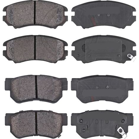 KIT PASTIGLIE FRENO ANTERIORI E POSTERIORI compatibile con HYUNDAI VELOSTER (FS) / PASTIGLIE FRENANTI AUTO OEM FDB4613,FDB4833 / SOSTITUZIONE DIRETTA / BASSA POLVERE / SILENZIOSO