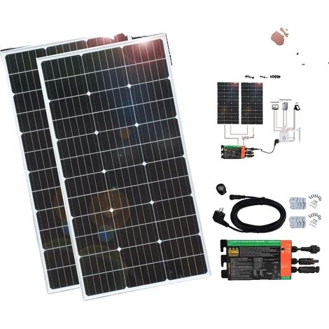 Panneau Solaire, 800W Puissance, Haute Efficacité, 300w plug and play (1/2)