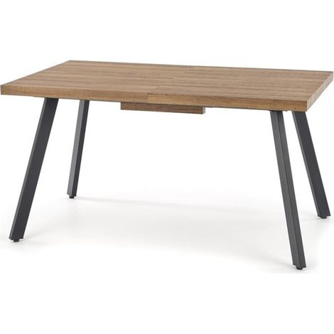 Mesa Houston 601 , 76x85x140cm, Alargamiento, MDF, Metal