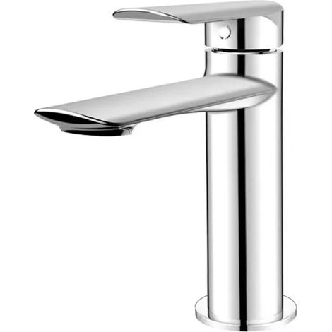 Mitigeur de lavabo sans vidage (bouchon) chromé (1/3)