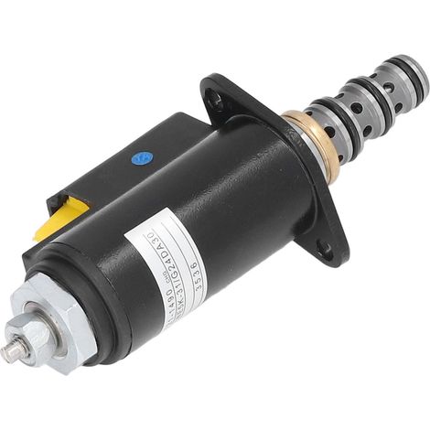 Électrovanne rotative en acier inoxydable 121-1490 pour excavatrice Caterpillar E320B E320C, vanne de commande hydraulique (1/5)