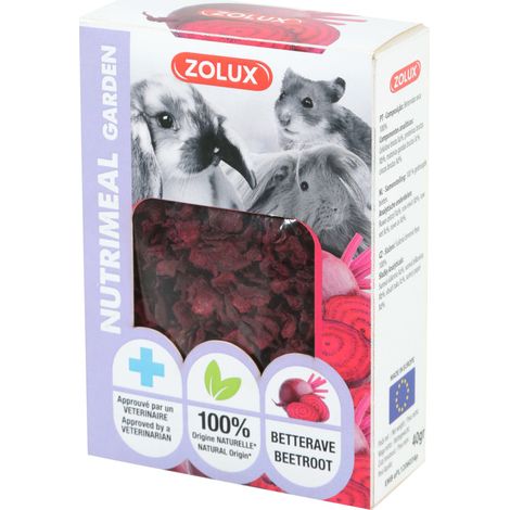 Friandises Betterave séché 40 g pour rongeur - zolux