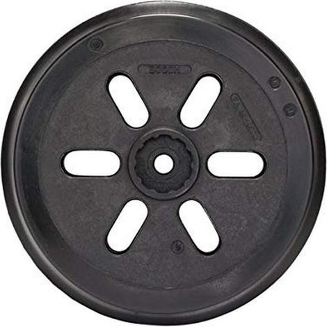 2 Disque abrasif 150 mm Dureté moyenne Gris pour ponceuse vibrante Travaux standard (1/4)
