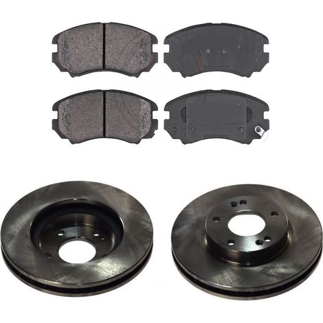 KIT FRENI ANTERIORI compatibile con KIA SOUL (AM) - DISCHI + PASTIGLIE OEM: FDB1733 / 18151 /SOSTITUZIONE DIRETTA/BASSA POLVERE/SILENZIOSO (1/5)